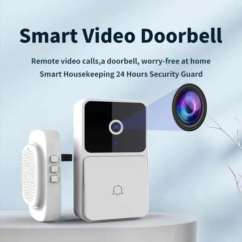 WIFI Video Doorbell Camera Wireless Night Vision Smart Home Security HD Door Bell Two Way Intercom Voice Change For Home - Mrgoluckynow WIFI Video Doorbell Camera Wireless Night Vision Smart Home Security HD Door Bell Two Way Intercom Voice Change For Home4Mrgoluckynow CJMD217501901AZ