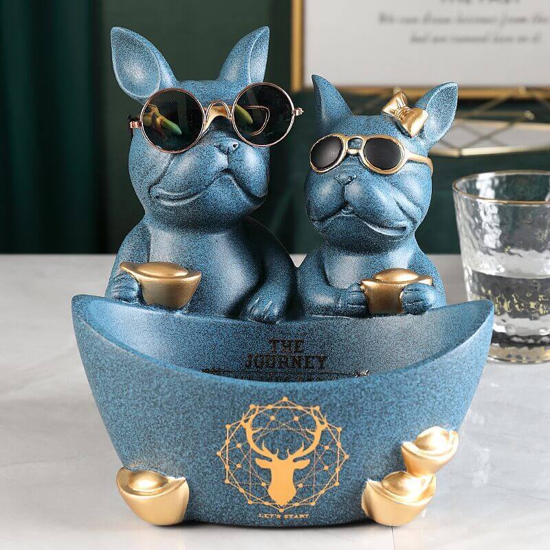 French fighting dog storage box - Mrgoluckynow French fighting dog storage box0Mrgoluckynow CJJJJTJT23881 - BlueA