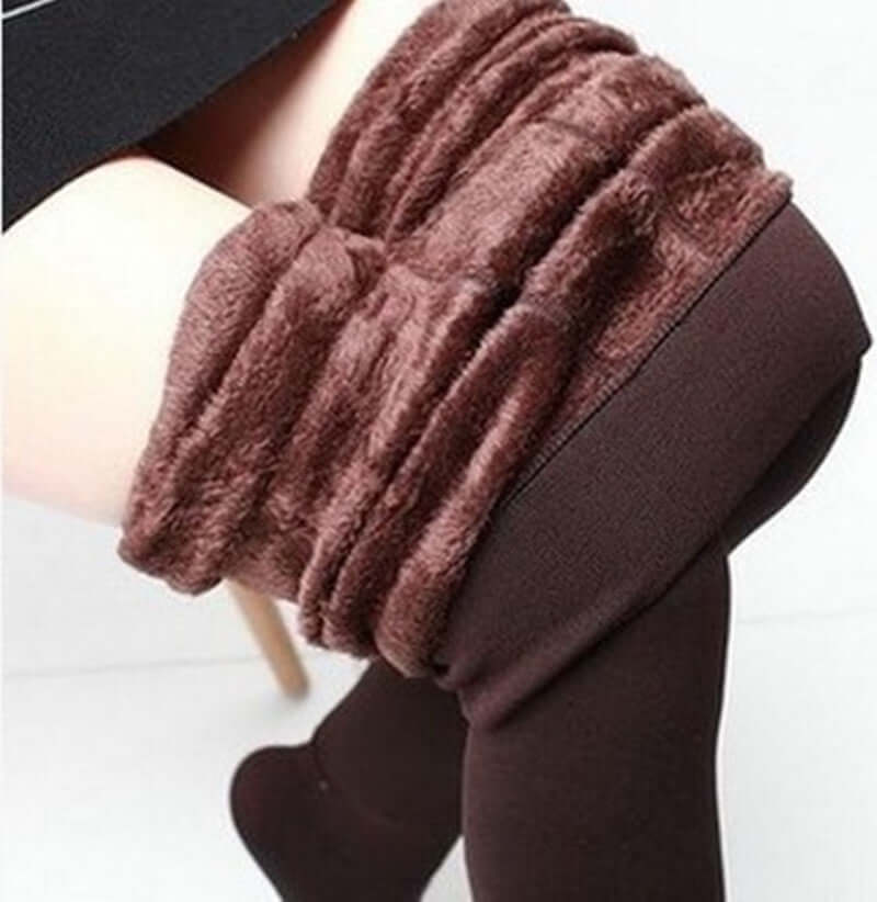 Fleece Leggings Winter Warm Thick High Stretch Plus Velvet Skinny Fitness Woman Pants Suitable Weight 45 - 75kg - Mrgoluckynow Fleece Leggings Winter Warm Thick High Stretch Plus Velvet Skinny Fitness Woman Pants Suitable Weight 45 - 75kg0Mrgoluckynow CJNSXZDD01331 - Coffee - 200g