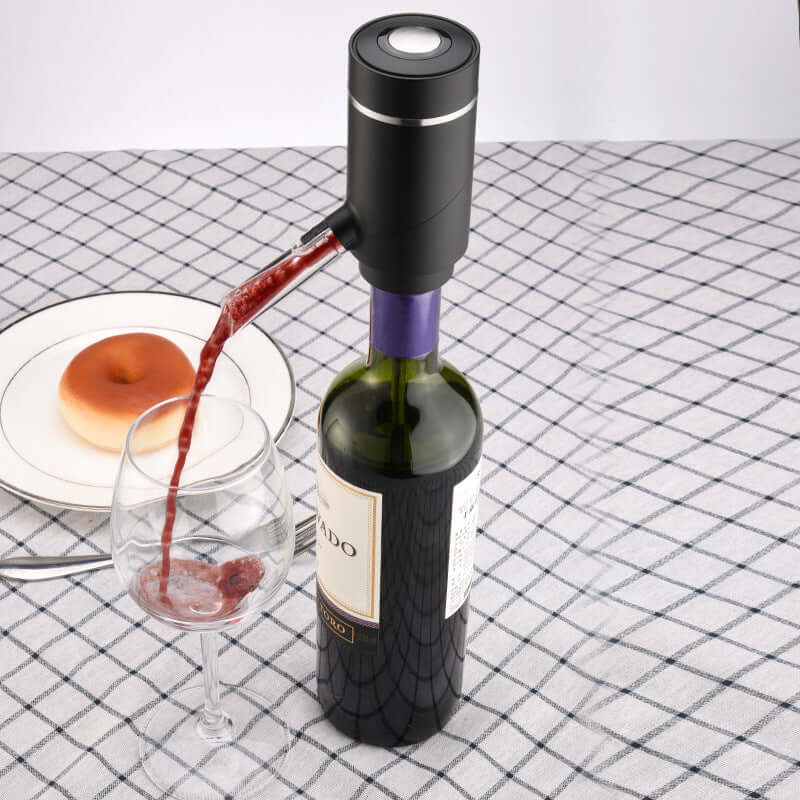 Smart wine electric decanter - Mrgoluckynow Smart wine electric decanter0Mrgoluckynow CJJJJTCF02087 - Black