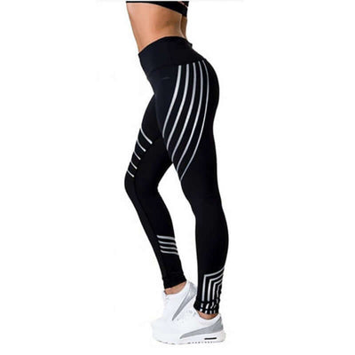 Reflective Sport Yoga Pants - Mrgoluckynow Reflective Sport Yoga Pants0Mrgoluckynow CJNSXZDD00011 - 3 - L