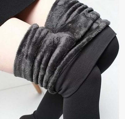 Fleece Leggings Winter Warm Thick High Stretch Plus Velvet Skinny Fitness Woman Pants Suitable Weight 45 - 75kg - Mrgoluckynow Fleece Leggings Winter Warm Thick High Stretch Plus Velvet Skinny Fitness Woman Pants Suitable Weight 45 - 75kg0Mrgoluckynow CJNSXZDD01331 - Grey - 200g