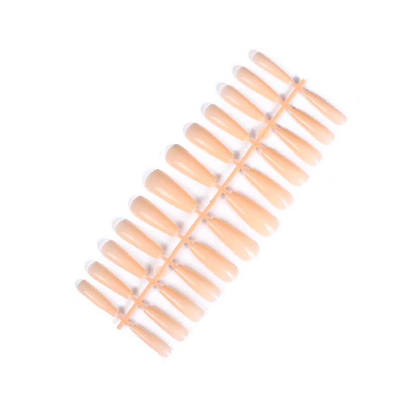 24 trapezoidal long false ballet nails - Mrgoluckynow 24 trapezoidal long false ballet nails0Mrgoluckynow CJBJZJZJ00651 - Fleshy complexion - 10set