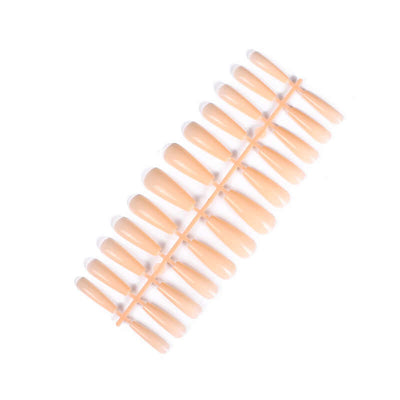 24 trapezoidal long false ballet nails - Mrgoluckynow 24 trapezoidal long false ballet nails0Mrgoluckynow CJBJZJZJ00651 - Fleshy complexion - 10set