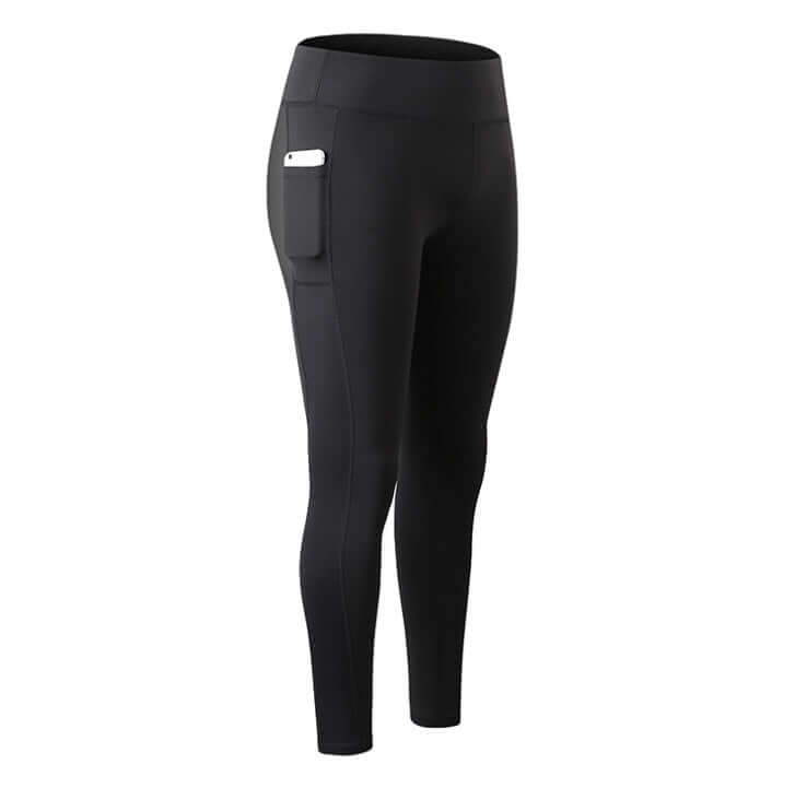 Women Yoga Pant With Pocket Tights Energy Seamless Sports Pants For Women High Waist Sport Leggings Fitness Running Pants Women - Mrgoluckynow Women Yoga Pant With Pocket Tights Energy Seamless Sports Pants For Women High Waist Sport Leggings Fitness Running Pants Women0Mrgoluckynow CJNSXZDD00152 - Black - L