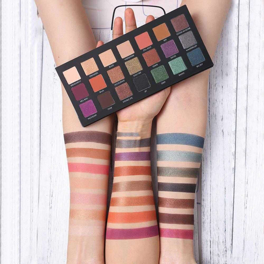 Make Up Eyeshadow Pallete Pearlescent Matte - Mrgoluckynow Make Up Eyeshadow Pallete Pearlescent Matte0Mrgoluckynow CJPF101050701AZ