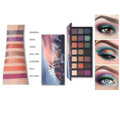 Make Up Eyeshadow Pallete Pearlescent Matte - Mrgoluckynow Make Up Eyeshadow Pallete Pearlescent Matte0Mrgoluckynow CJPF101050701AZ