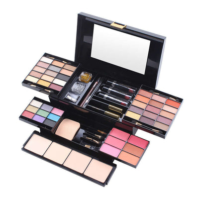 Matte Eyeshadow Box Cosmetic Case Multi - function Make - up Tray - Mrgoluckynow Matte Eyeshadow Box Cosmetic Case Multi - function Make - up Tray0Mrgoluckynow CJCZ115518301AZ