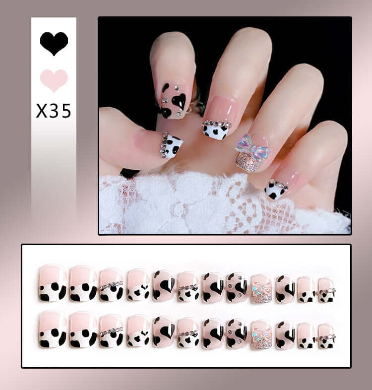 French Worn Removable Nails And Diamonds - Mrgoluckynow French Worn Removable Nails And Diamonds0Mrgoluckynow CJYD184291201AZ