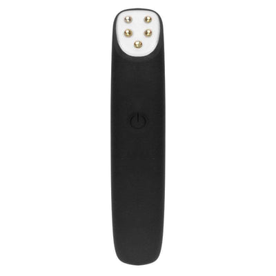 RF EMS Red Light Electric Eye Face Vibration Massager Anti - Ageing Wrinkle Dark Circle Removal Portable Beauty Care Pen Massager - Mrgoluckynow RF EMS Red Light Electric Eye Face Vibration Massager Anti - Ageing Wrinkle Dark Circle Removal Portable Beauty Care Pen Massager0Mrgoluckynow CJBJMRAM01022 - Black