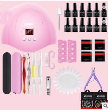 Nail Gel Polish Set Kit Art Manicure UV DIY Tools 36W - Mrgoluckynow Nail Gel Polish Set Kit Art Manicure UV DIY Tools 36W0Mrgoluckynow CJMJ170438102BY