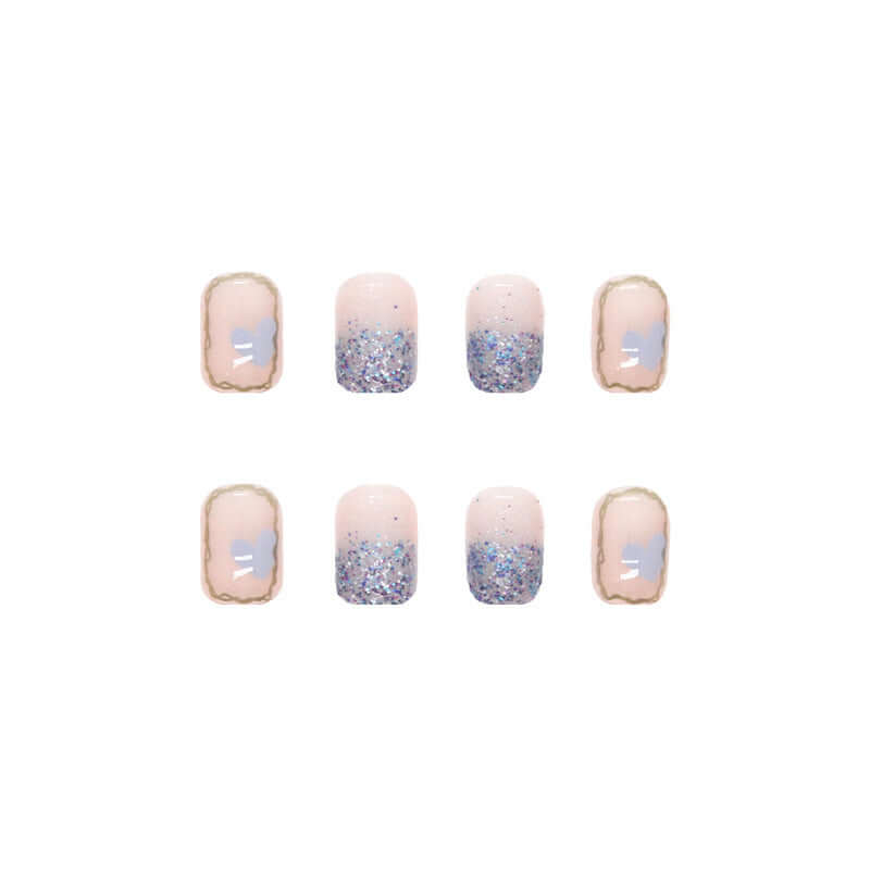 Nude Short Square Wear Fake Nails - Mrgoluckynow Nude Short Square Wear Fake Nails0Mrgoluckynow CJYD176604901AZ