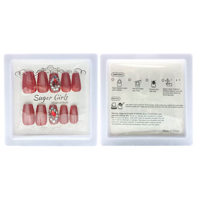 Red Diamonds, Red Nails - Mrgoluckynow Red Diamonds, Red Nails0Mrgoluckynow CJZJ222167001AZ