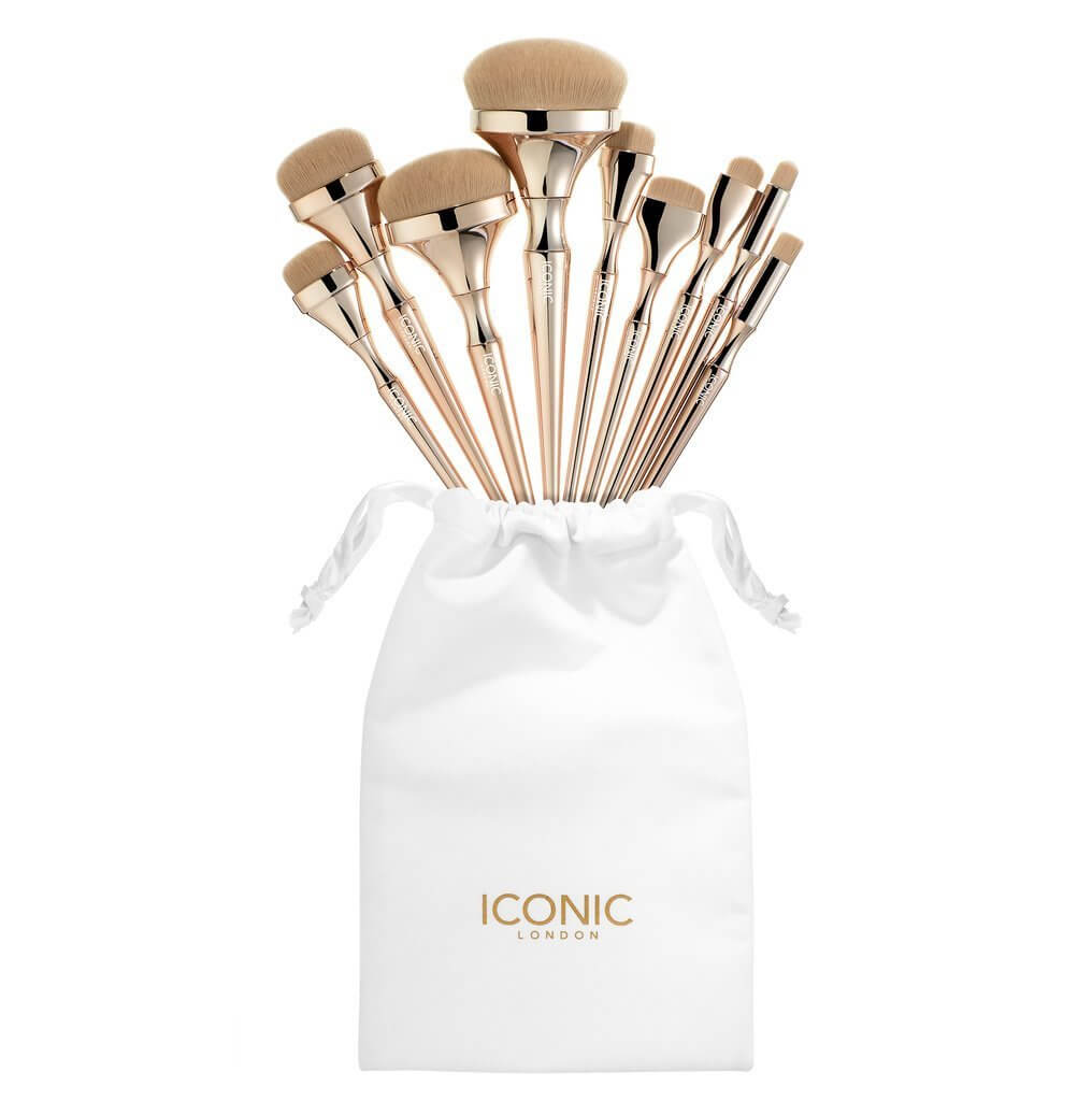 Makeup brush set - Mrgoluckynow Makeup brush set0Mrgoluckynow CJBJHZHZ00484 - Gold