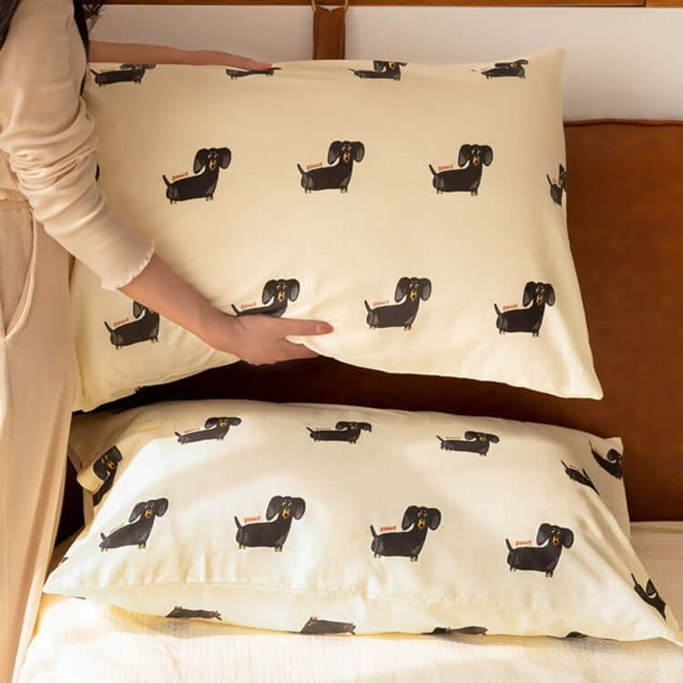 Dog Pillowcase Cute Pure Cotton Pair - Mrgoluckynow Dog Pillowcase Cute Pure Cotton Pair0Mrgoluckynow CJYD198567403CX