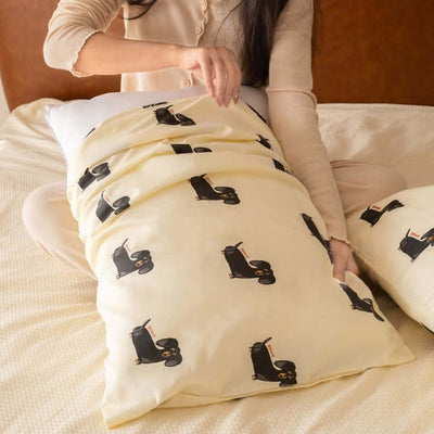 Dog Pillowcase Cute Pure Cotton Pair - Mrgoluckynow Dog Pillowcase Cute Pure Cotton Pair0Mrgoluckynow CJYD198567403CX