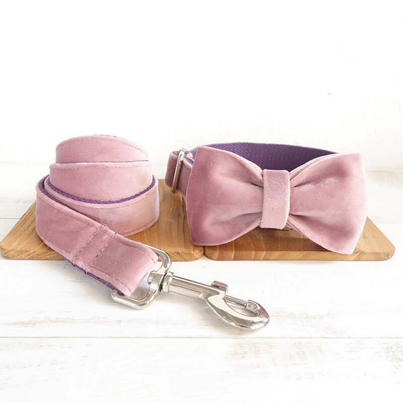 Dog bow tie bow collar - Mrgoluckynow Dog bow tie bow collar0Mrgoluckynow CJJJJTJT07410 - Pink - L