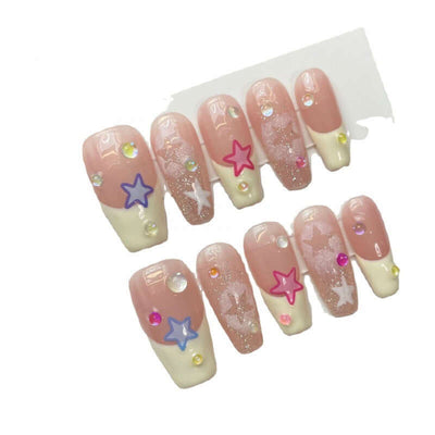 Pure Handmade Finished Wearable Gentle Nails - Mrgoluckynow Pure Handmade Finished Wearable Gentle Nails0Mrgoluckynow CJZJ174910704DW