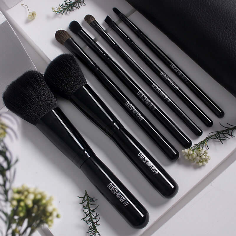 Makeup Brush Set - Mrgoluckynow Makeup Brush Set0Mrgoluckynow CJBJHZHZ00425 - Black