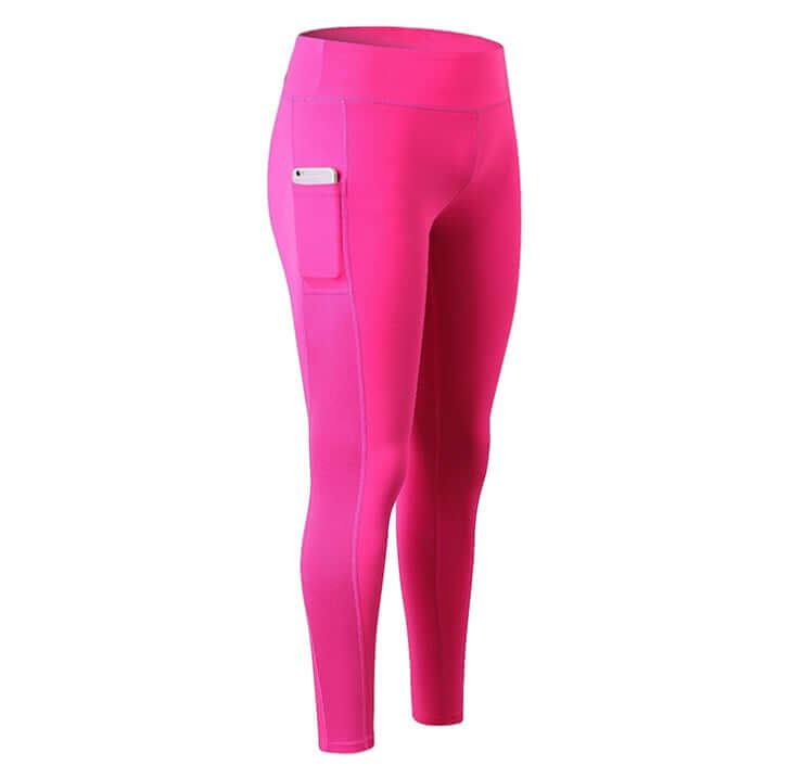 Women Yoga Pant With Pocket Tights Energy Seamless Sports Pants For Women High Waist Sport Leggings Fitness Running Pants Women - Mrgoluckynow Women Yoga Pant With Pocket Tights Energy Seamless Sports Pants For Women High Waist Sport Leggings Fitness Running Pants Women0Mrgoluckynow CJNSXZDD00152 - Rose red - L