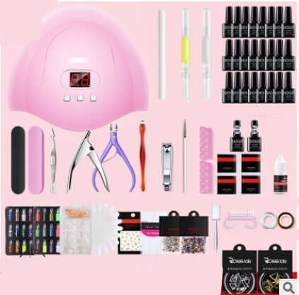 Nail Gel Polish Set Kit Art Manicure UV DIY Tools 36W - Mrgoluckynow Nail Gel Polish Set Kit Art Manicure UV DIY Tools 36W0Mrgoluckynow CJMJ170438105EV