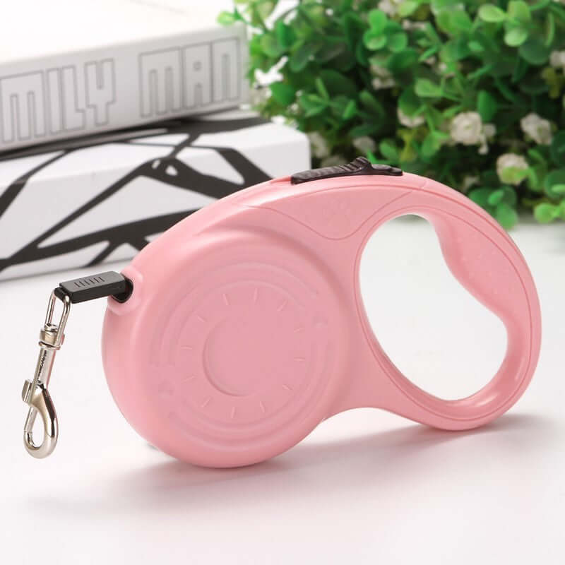 Automatic retractable dog leash - Mrgoluckynow Automatic retractable dog leash0Mrgoluckynow CJJJJTJT20631 - Pink - 3M