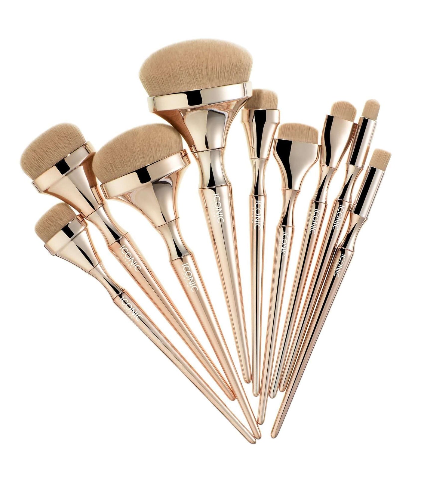 Makeup brush set - Mrgoluckynow Makeup brush set0Mrgoluckynow CJBJHZHZ00484 - Gold