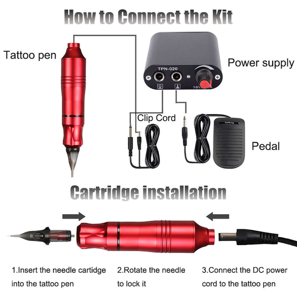 Exclusive For Cross - border Mini Tattoo Power Tattoo Pen Set Pen Motor Tattoo Machine Set Printer Set - Mrgoluckynow Exclusive For Cross - border Mini Tattoo Power Tattoo Pen Set Pen Motor Tattoo Machine Set Printer Set0Mrgoluckynow CJMJ157594802BY