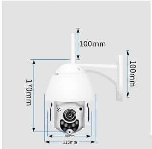 Outdoor wifi camera Surveillance cameras - Mrgoluckynow Outdoor wifi camera Surveillance cameras0Mrgoluckynow CJJZJYJD00119 - 1080P - 8G - EU