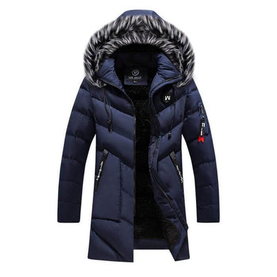 Omi Men's Winter Jackets - Mrgoluckynow Omi Men's Winter Jackets0Mrgoluckynow CJNSWTYR00205 - Black - L