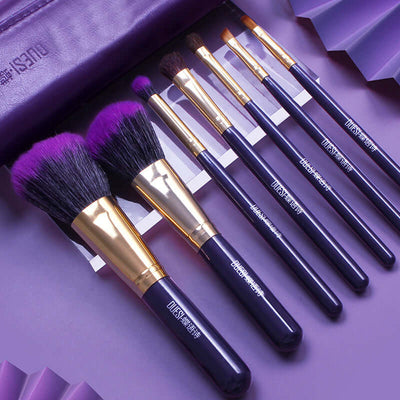 Makeup Brush Set - Mrgoluckynow Makeup Brush Set0Mrgoluckynow CJBJHZHZ00425 - Purple