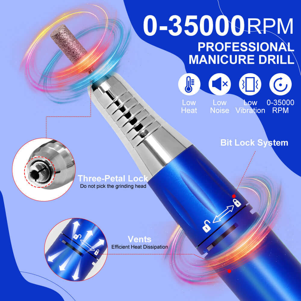 Portable Nail Polishing Machine Long Standby Rechargeable High Power - Mrgoluckynow Portable Nail Polishing Machine Long Standby Rechargeable High Power0Mrgoluckynow CJYD217229901AZ