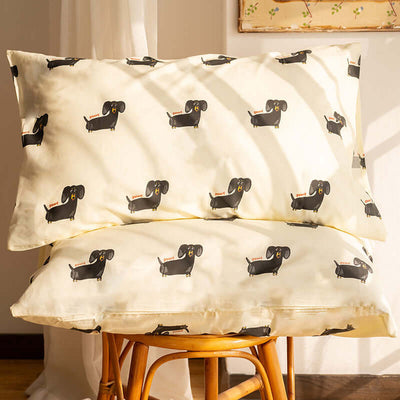 Dog Pillowcase Cute Pure Cotton Pair - Mrgoluckynow Dog Pillowcase Cute Pure Cotton Pair0Mrgoluckynow CJYD198567403CX