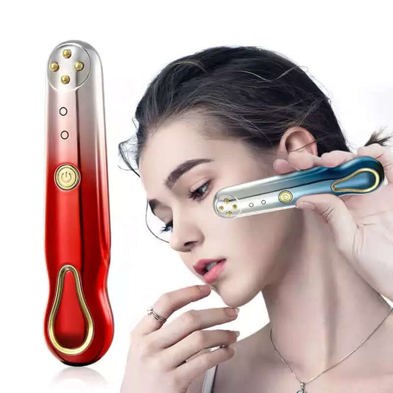 RF Radio Frequency Eye Massager Anti - Ageing Wrinkle Massager Portable Electric Device Dark Circle Facials Vibration Massage Pen - Mrgoluckynow RF Radio Frequency Eye Massager Anti - Ageing Wrinkle Massager Portable Electric Device Dark Circle Facials Vibration Massage Pen0Mrgoluckynow CJMB146289701AZ