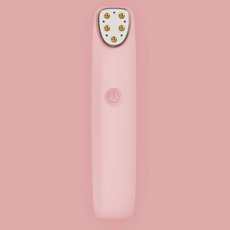 RF EMS Red Light Electric Eye Face Vibration Massager Anti - Ageing Wrinkle Dark Circle Removal Portable Beauty Care Pen Massager - Mrgoluckynow RF EMS Red Light Electric Eye Face Vibration Massager Anti - Ageing Wrinkle Dark Circle Removal Portable Beauty Care Pen Massager0Mrgoluckynow CJBJMRAM01022 - Pink