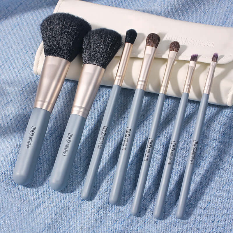 Makeup Brush Set - Mrgoluckynow Makeup Brush Set0Mrgoluckynow CJBJHZHZ00425 - Sky blue