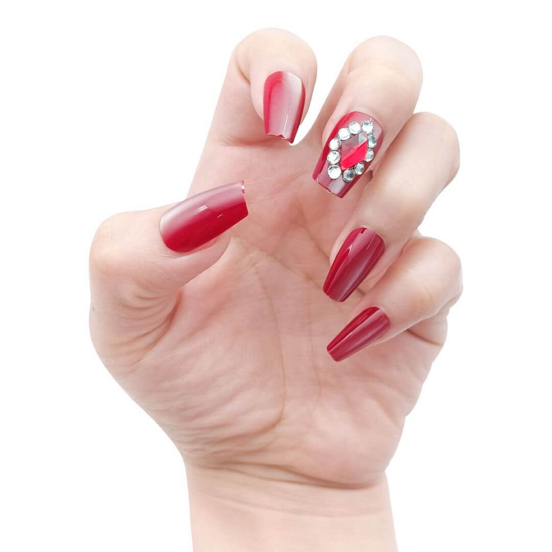 Red Diamonds, Red Nails - Mrgoluckynow Red Diamonds, Red Nails0Mrgoluckynow CJZJ222167001AZ