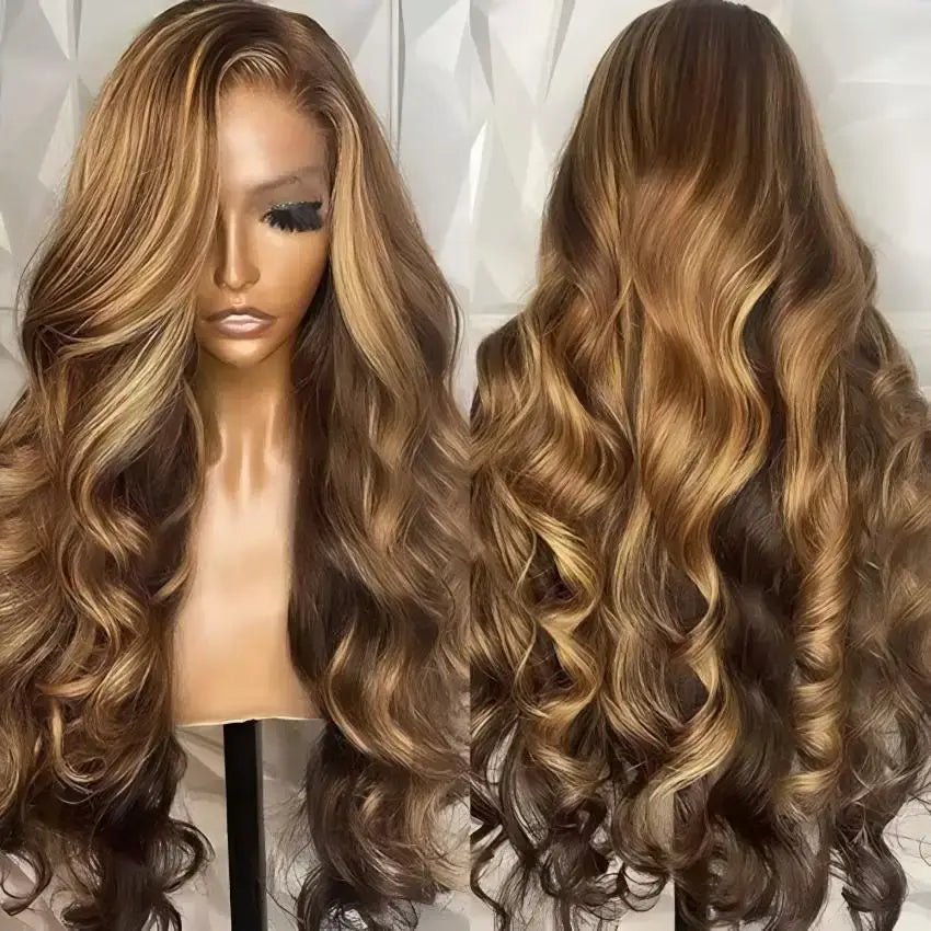 Highlight Colored Ombre Blonde Human Hair Body Wave Hd Lace Front Transparent wig Brazilian Remy13x4 13x6 Frontal Wigs For Women - Mrgoluckynow Highlight Colored Ombre Blonde Human Hair Body Wave Hd Lace Front Transparent wig Brazilian Remy13x4 13x6 Frontal Wigs For WomenMrgoluckynow 146:200744701#200 Density;200000703:201299545#38inches;200007763:201336106;200460262:200661231#13X6 Lace Wig