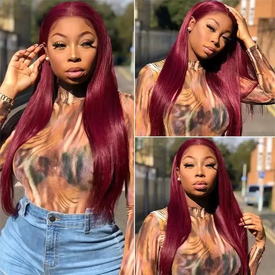 99J Burgundy 13x4 34Inch Red HD Transparent Straight Frontal Human Hair Wig 13x6 200Density HD Lace Frontal Wig For Women - Mrgoluckynow 99J Burgundy 13x4 34Inch Red HD Transparent Straight Frontal Human Hair Wig 13x6 200Density HD Lace Frontal Wig For WomenMrgoluckynow 146:20298875;200000703:200003630;200007763:201336100;200460262:200661229#13x4 HD Lace Wig