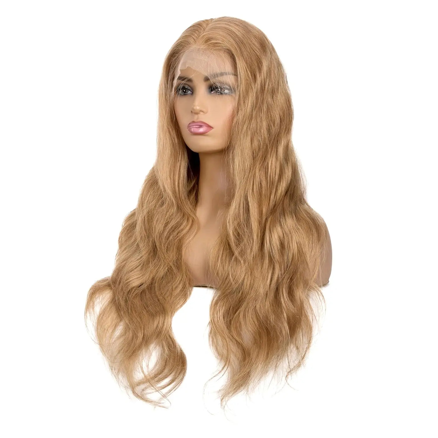 #27 Honey Blonde Human Hair Wigs 13X4 Transparent Lace Pre Plucked Body Wave Human Hair Lace Frontal Wig 200 Density 20 - 32 inch - Mrgoluckynow #27 Honey Blonde Human Hair Wigs 13X4 Transparent Lace Pre Plucked Body Wave Human Hair Lace Frontal Wig 200 Density 20 - 32 inchMrgoluckynow 146:20298875;200000703:200003637