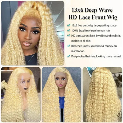 40 Inch Honey Blonde 613 HD Lace Frontal Wig 13x6 Curly Wigs Preplucked Loose Deep Wave Wigs Human Hair 13x4 Lace Frontal Wig - Mrgoluckynow 40 Inch Honey Blonde 613 HD Lace Frontal Wig 13x6 Curly Wigs Preplucked Loose Deep Wave Wigs Human Hair 13x4 Lace Frontal WigMrgoluckynow 146:20298875;200000703:200003638;200007763:201336106;200460262:200661230#13x6 HD Lace Wig