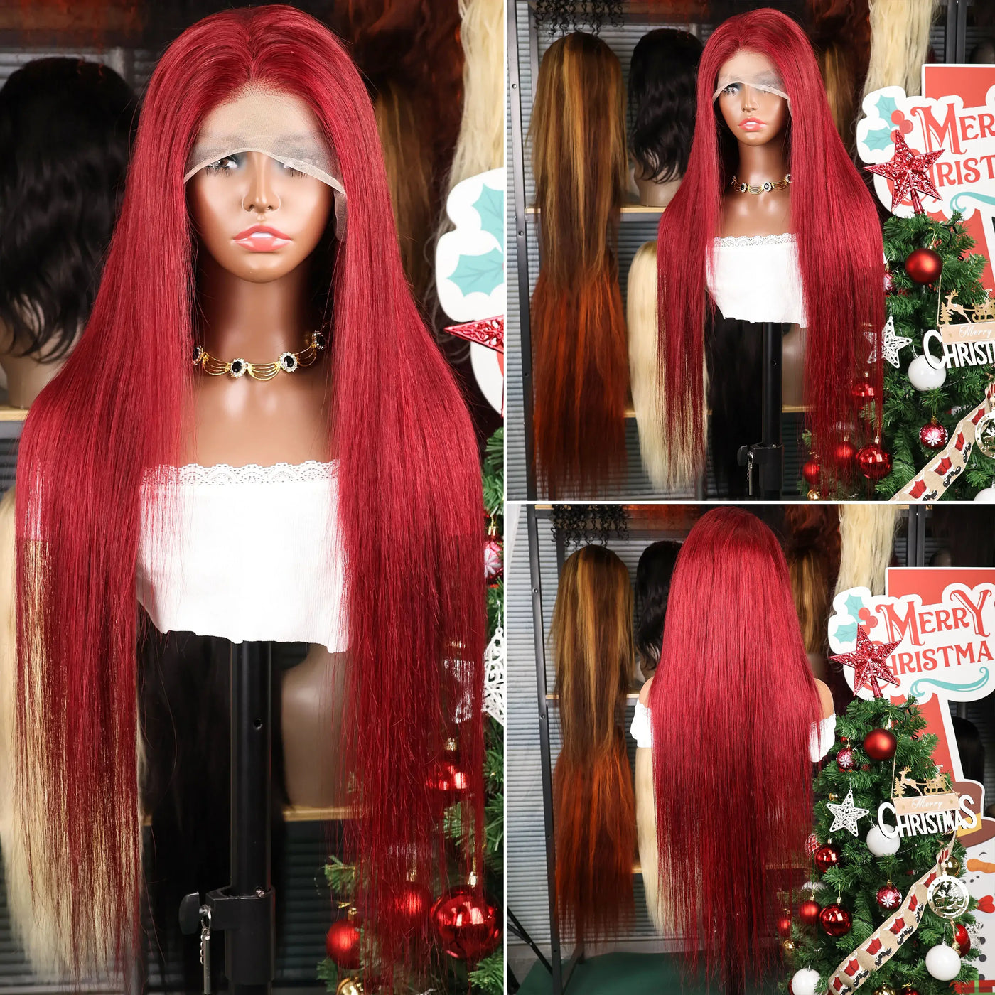 99J Burgundy 13x4 34Inch Red HD Transparent Straight Frontal Human Hair Wig 13x6 200Density HD Lace Frontal Wig For Women - Mrgoluckynow 99J Burgundy 13x4 34Inch Red HD Transparent Straight Frontal Human Hair Wig 13x6 200Density HD Lace Frontal Wig For WomenMrgoluckynow 146:20298875;200000703:200003630;200007763:201336100;200460262:200661229#13x4 HD Lace Wig