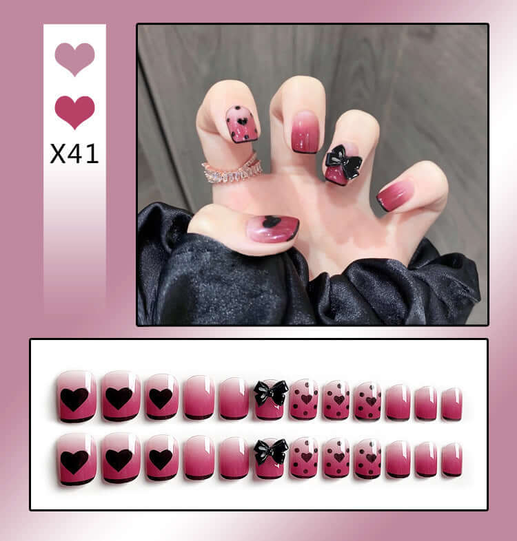 French Worn Removable Nails And Diamonds - Mrgoluckynow French Worn Removable Nails And Diamonds0Mrgoluckynow CJYD184291213MN