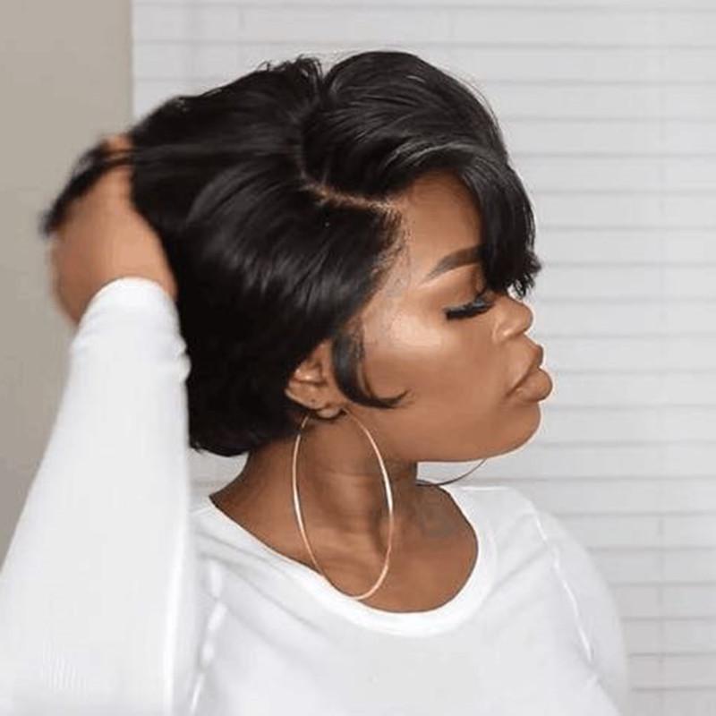 Short Bob Wig Lace Frontal Wigs For Black Women Human Hair - Mrgoluckynow Short Bob Wig Lace Frontal Wigs For Black Women Human Hair0Mrgoluckynow CJHC143114201AZ