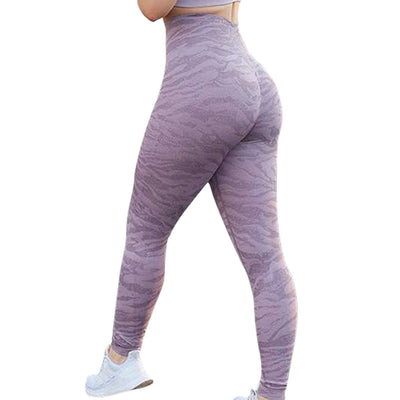 Butt Leggings For Women Push Up Booty Legging Workout Gym Tights Fitness Yoga Pants - Mrgoluckynow Butt Leggings For Women Push Up Booty Legging Workout Gym Tights Fitness Yoga Pants0Mrgoluckynow CJDD1672430 - Dark purple zebra - L