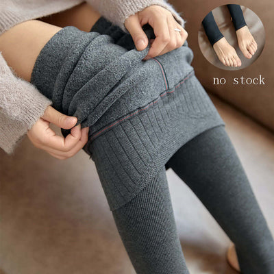 High Waist Stripes Leggings Winter Warm Thick High Stretch Imitation - cashmere Trousers Skinny Fitness Woman Pants - Mrgoluckynow High Waist Stripes Leggings Winter Warm Thick High Stretch Imitation - cashmere Trousers Skinny Fitness Woman Pants0Mrgoluckynow CJDD188613804DW