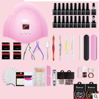 Nail Gel Polish Set Kit Art Manicure UV DIY Tools 36W - Mrgoluckynow Nail Gel Polish Set Kit Art Manicure UV DIY Tools 36W0Mrgoluckynow CJMJ170438104DW