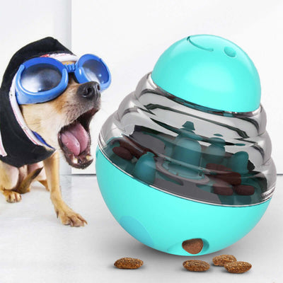 Dog Bites Toy Tumbler Feeder - Mrgoluckynow Dog Bites Toy Tumbler Feeder0Mrgoluckynow CJJT170448901AZ