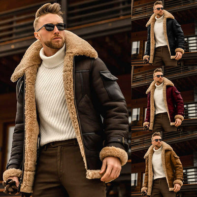 Winter Jacket Mens Military Fleece Warm Jackets Male Fur Collar Coats Army Tactical Jacket - Mrgoluckynow Winter Jacket Mens Military Fleece Warm Jackets Male Fur Collar Coats Army Tactical Jacket0Mrgoluckynow CJZP133436905EV