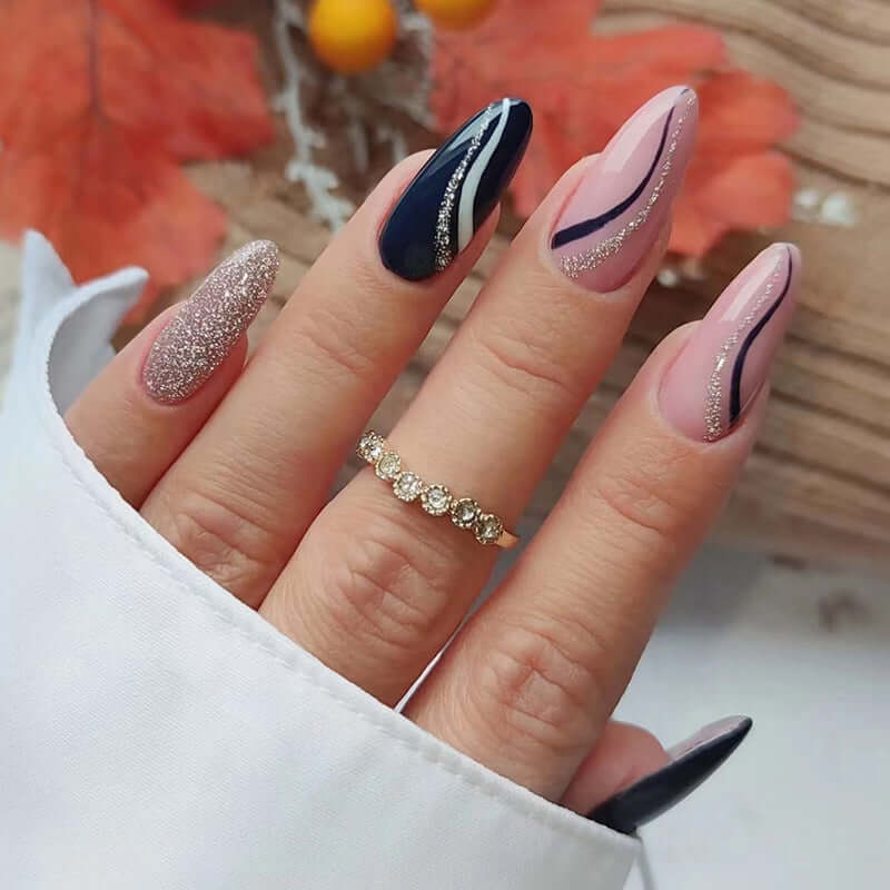 Women's Fashion Personalized Striped Nails - Mrgoluckynow Women's Fashion Personalized Striped Nails0Mrgoluckynow CJYD210557601AZ